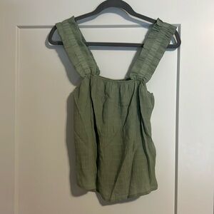 Green tank top, Beivy brand from the buckle